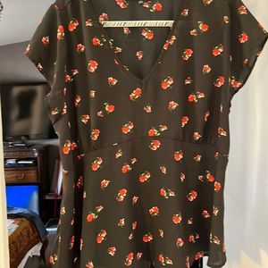 Beautiful floral blouse one X